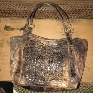 Frye studded Deborah bag